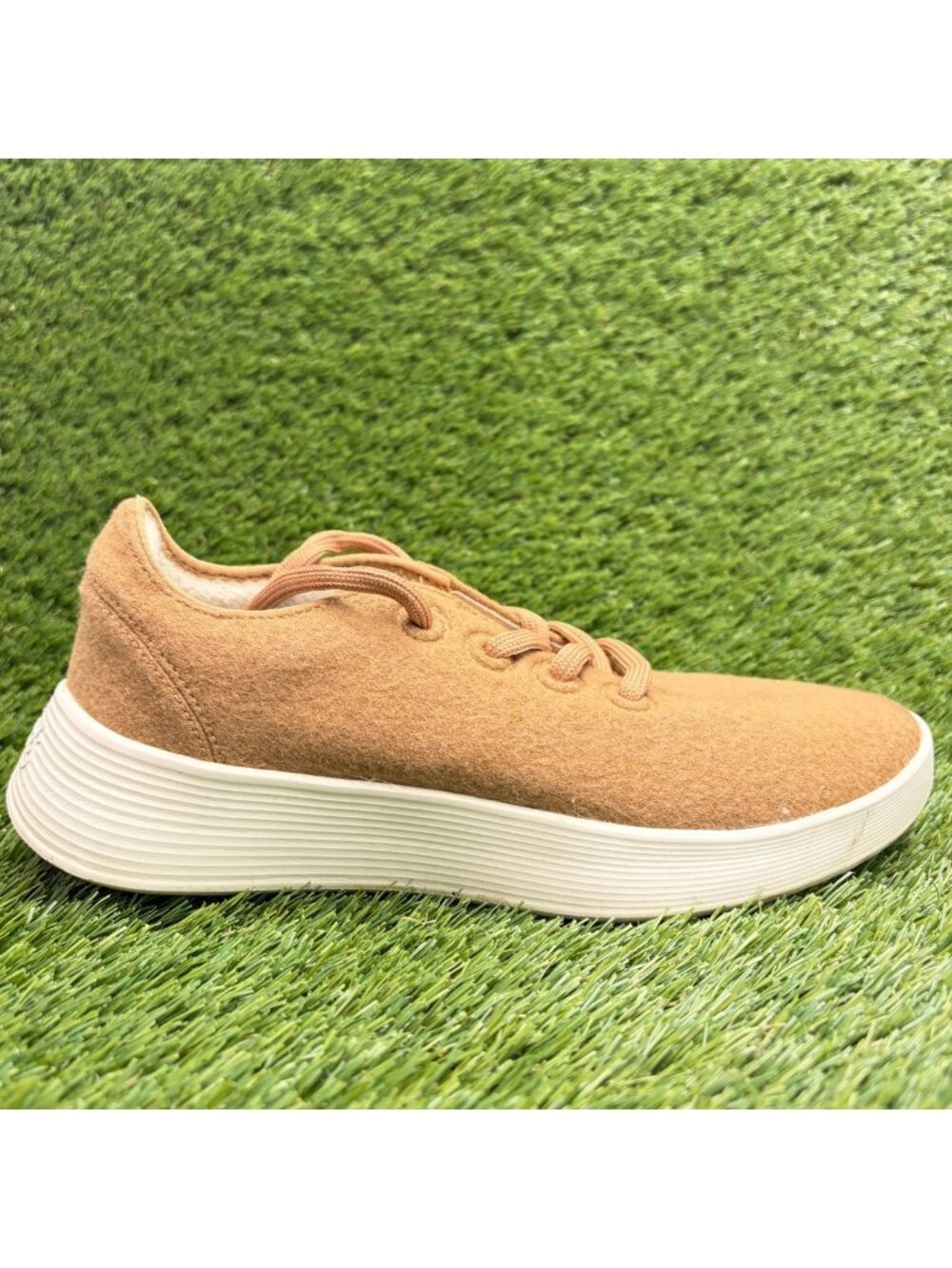 Allbirds Wool Runner 2 Womens Size 8 Stony Beige Athletic Shoes Sneakers